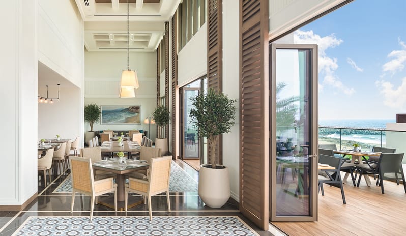 Address Beach Resort Fujairah - The Restuarant Entrance